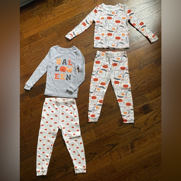 chick pea Other - baby/toddler 2T halloween PJs Chick Pea Pajamas festive long sleeve cotton set